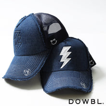 画像をギャラリービューアに読み込む, 【完売御礼】DOWBL/ダブル/インディゴライトニングCAP【5/2】【あす楽対応】