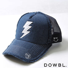 画像をギャラリービューアに読み込む, 【完売御礼】DOWBL/ダブル/インディゴライトニングCAP【5/2】【あす楽対応】
