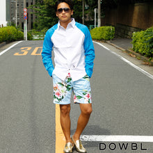 画像をギャラリービューアに読み込む, DOWBL ダブル カラーラグランスリーブシャツ【6/13】【あす楽対応_近畿】