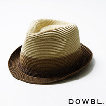 画像をギャラリービューアに読み込む, DOWBL/ダブル/グラデーションストローハット【5/20】【あす楽対応】