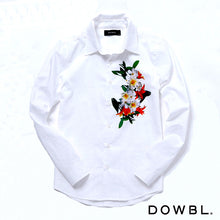 画像をギャラリービューアに読み込む, DOWBL ダブルフラワーポイントシャツ【9/3】【あす楽対応_近畿】