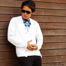 画像をギャラリービューアに読み込む, DOWBL ダブル BASIC THIN CARDIGAN 4TH