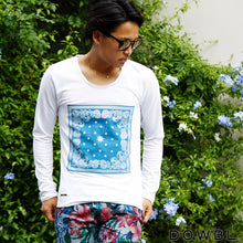 画像をギャラリービューアに読み込む, DOWBL ダブルバンダナカットオフロンTEE【9/2】【あす楽対応_近畿】