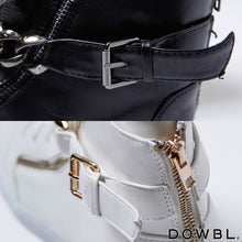 画像をギャラリービューアに読み込む, 【SALE30】DOWBL ダブル チェーンベルトハイカットスニーカー【11/13】【あす楽対応_近畿】
