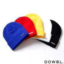 画像をギャラリービューアに読み込む, 【売れ筋】DOWBL/ダブル/カラバリプレーンニットキャップ【9/30】【あす楽対応_近畿】