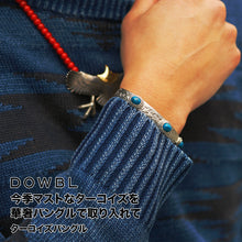 画像をギャラリービューアに読み込む, DOWBL/ダブル/ターコイズバングル【全1色】【4/6】