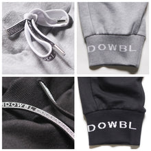 画像をギャラリービューアに読み込む, DOWBL/ダブル/ロゴリブ七分丈スウェットパンツ【全2色】