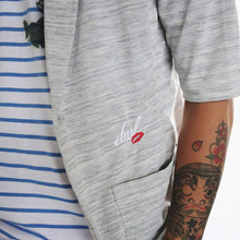 画像をギャラリービューアに読み込む, DOWBL/ダブル/Kiss Logo Quarter Sleeve Cut Tailored【全2色】