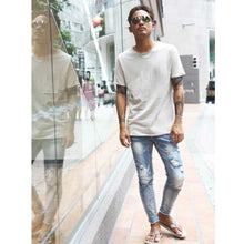 画像をギャラリービューアに読み込む, DOWBL/ダブル/Kiss Logo Damege Skinny Pants【全1色】