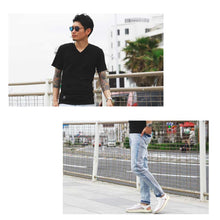 画像をギャラリービューアに読み込む, DOWBL/ダブル/Sweat Line Skinny Denim【全1色】