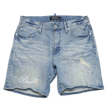 画像をギャラリービューアに読み込む, DOWBL/ダブル/Botanical SplashDenim Shorts【全1色】