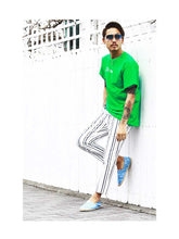 画像をギャラリービューアに読み込む, DOWBL/ダブル/Multi Striped Stretch Slacks【全1色】
