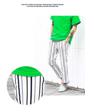 画像をギャラリービューアに読み込む, DOWBL/ダブル/Multi Striped Stretch Slacks【全1色】