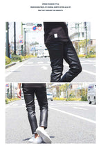 画像をギャラリービューアに読み込む, DOWBL/ダブル/Coated Skinny Pants【全1色】