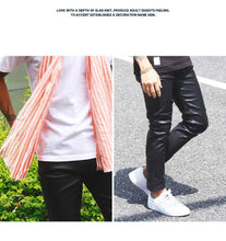 画像をギャラリービューアに読み込む, DOWBL/ダブル/Coated Skinny Pants【全1色】