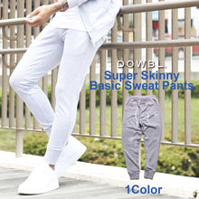 画像をギャラリービューアに読み込む, DOWBL/ダブル/Super Skinny Basic Sweat Pants【全1色】