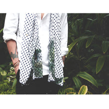 画像をギャラリービューアに読み込む, DOWBL/ダブル/Botanical Star Pattern Stole【全1色】
