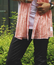 画像をギャラリービューアに読み込む, DOWBL/ダブル/【予約商品】Blocks Stripe Pattern Stole【全2色】