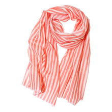 画像をギャラリービューアに読み込む, DOWBL/ダブル/【予約商品】Blocks Stripe Pattern Stole【全2色】