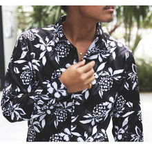 画像をギャラリービューアに読み込む, DOWBL/ダブル/Monotone Aloha Long Sleeve Shirts【全1色】