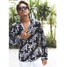 画像をギャラリービューアに読み込む, DOWBL/ダブル/Monotone Aloha Long Sleeve Shirts【全1色】