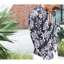 画像をギャラリービューアに読み込む, DOWBL/ダブル/Monotone Aloha Long Sleeve Shirts【全1色】