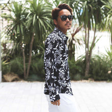 画像をギャラリービューアに読み込む, DOWBL/ダブル/Monotone Aloha Long Sleeve Shirts【全1色】