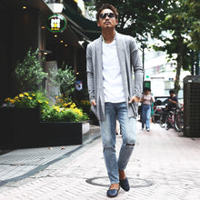 画像をギャラリービューアに読み込む, DOWBL/ダブル/Open Knit Long Cardigan【全1色】