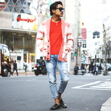 画像をギャラリービューアに読み込む, DOWBL/ダブル/DW Fine V Neck Color Knit【全2色】