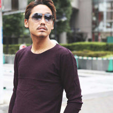 画像をギャラリービューアに読み込む, DOWBL/ダブル/Crew Neck Color Knit Long Sleeve【全4色】