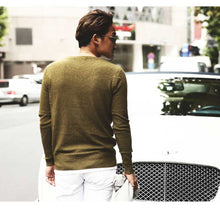 画像をギャラリービューアに読み込む, DOWBL/ダブル/Crew Neck Color Knit Long Sleeve【全4色】