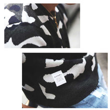 画像をギャラリービューアに読み込む, DOWBL/ダブル/Camo Crew Neck Knit Sweater【全1色】