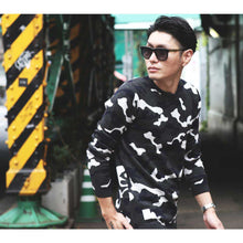 画像をギャラリービューアに読み込む, DOWBL/ダブル/Camo Crew Neck Knit Sweater【全1色】