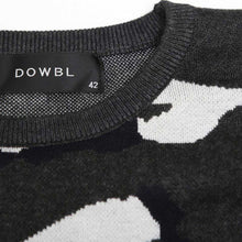 画像をギャラリービューアに読み込む, DOWBL/ダブル/Camo Crew Neck Knit Sweater【全1色】