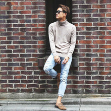 画像をギャラリービューアに読み込む, DOWBL/ダブル/DW Fine Turtle Neck Knit Sweater【全3色】