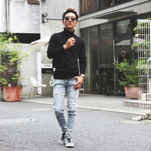 画像をギャラリービューアに読み込む, DOWBL/ダブル/DW Fine Turtle Neck Knit Sweater【全3色】