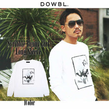 画像をギャラリービューアに読み込む, DOWBL/ダブル/Scribble Bunny Girl Long Sleeve【全1色】