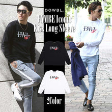 画像をギャラリービューアに読み込む, DOWBL/ダブル/FNMBE Iconic Kiss Long sleeve【全2色】
