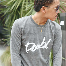 画像をギャラリービューアに読み込む, DOWBL/ダブル/Scribble Logo Triblend Long Sleeve【全2色】