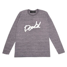 画像をギャラリービューアに読み込む, DOWBL/ダブル/Scribble Logo Triblend Long Sleeve【全2色】