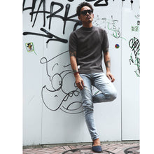 画像をギャラリービューアに読み込む, DW Fine High Neck Knit Tee【全2色】