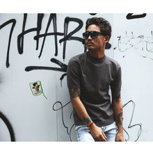 画像をギャラリービューアに読み込む, DW Fine High Neck Knit Tee【全2色】