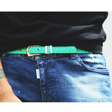 画像をギャラリービューアに読み込む, DOWBL/ダブル/Gold Leather Narrow Belt【全3色】