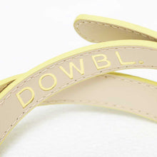 画像をギャラリービューアに読み込む, DOWBL/ダブル/Gold Leather Narrow Belt【全3色】
