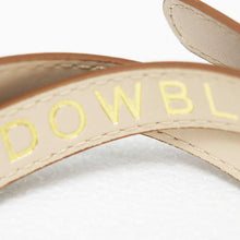 画像をギャラリービューアに読み込む, DOWBL/ダブル/Gold Leather Narrow Belt【全3色】