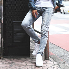 画像をギャラリービューアに読み込む, DOWBL/ダブル/Ice Blue Vintage Skinny Denim【全1色】