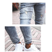 画像をギャラリービューアに読み込む, DOWBL/ダブル/Ice Blue Vintage Skinny Denim【全1色】