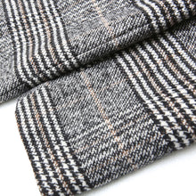 画像をギャラリービューアに読み込む, DOWBL/ ダブル/ Glen Check Double Chester Coat  【全1色】
