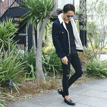 画像をギャラリービューアに読み込む, DOWBL/ ダブル/ Gold Studs Boa Corduroy Jacket  【全3色】