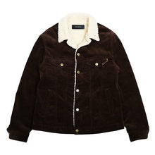 画像をギャラリービューアに読み込む, DOWBL/ ダブル/ Gold Studs Boa Corduroy Jacket  【全3色】